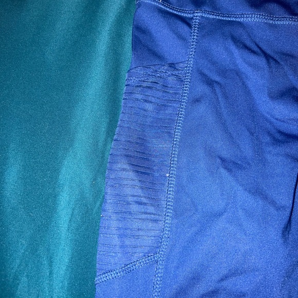 Bally Blue Leggings - Picture 3 of 5